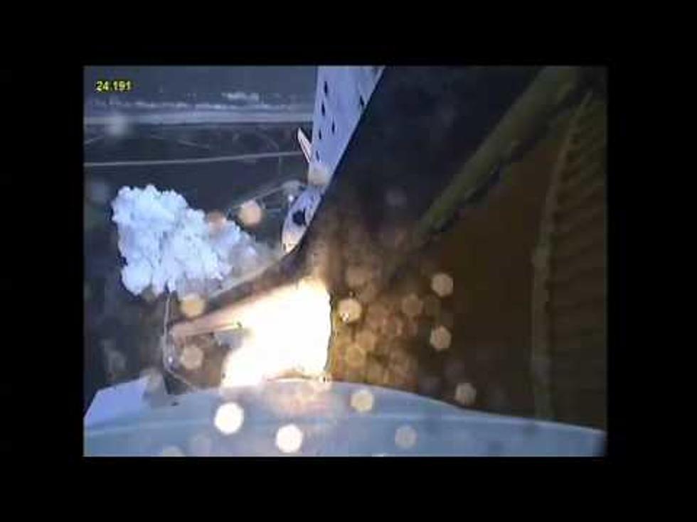 Booster Camera on Atlantis Launch [VIDEO]
