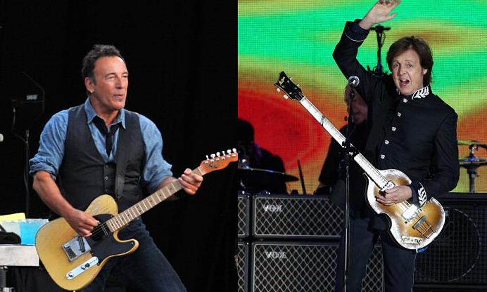 Bruce Springsteen And Paul McCartney’s Mics Turned Off Due to Curfew [VIDEO]