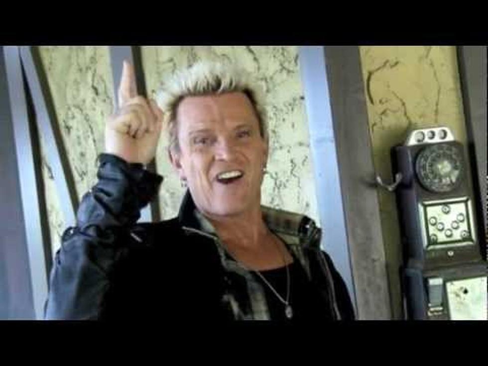 Fan Gets Billy Idol to Perform at His Birthday Party [VIDEO]