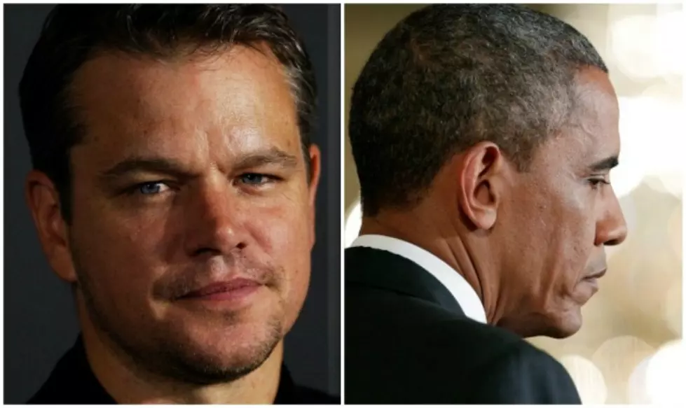 President Obama and Matt Damon Have ‘Broken Up’ [VIDEO]
