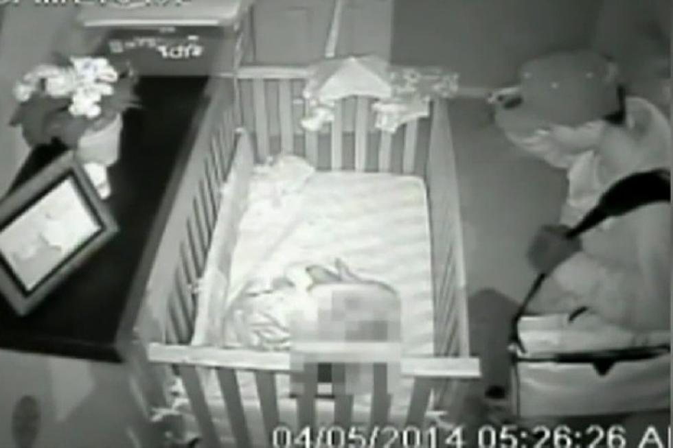 Caught on Camera – Burglar Standing Over Sleeping Baby’s Crib [VIDEO]