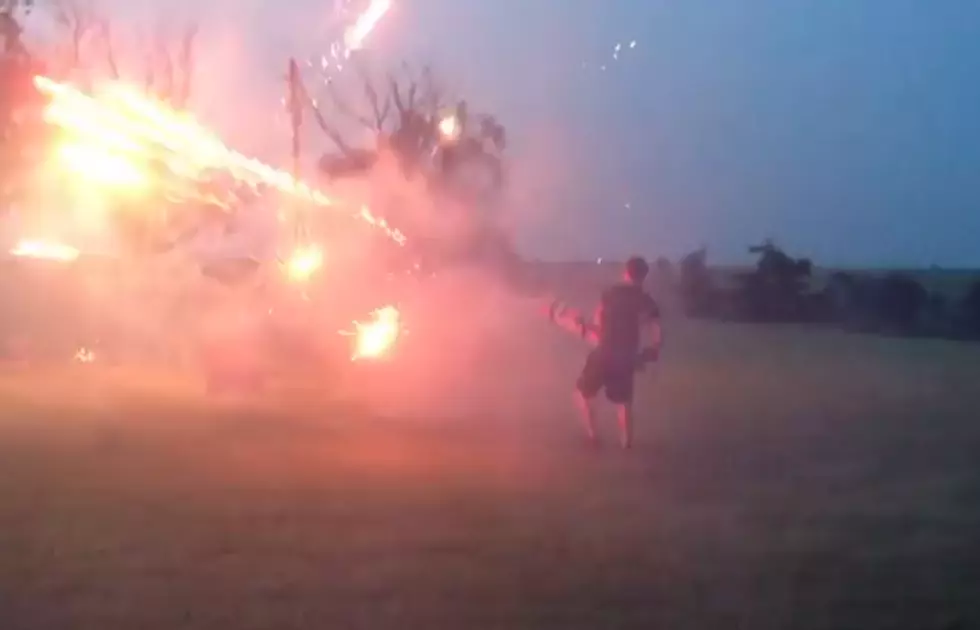 This is a ‘Roman Candle’ Gun… Yikes! [VIDEO]