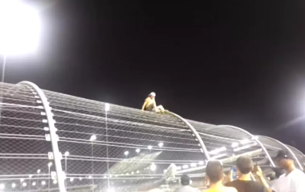 NASCAR Fan Who Climbed a Fence is Sentenced to Jail [VIDEO]