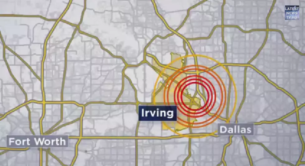 3.5 Earthquake Strikes Near Dallas [VIDEO]