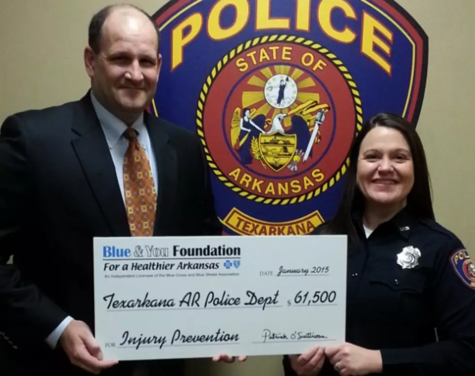 Texarkana, Ark., Police Department Receives $61,500 Grant