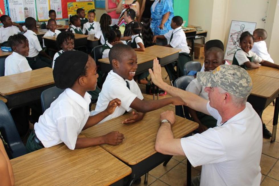 Jeff Visits Roker&#8217;s Point Primary School in Exuma Bahamas [VIDEO]