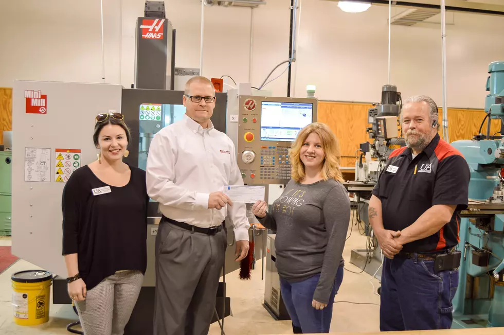 Gene Haas Foundation Donates to CNC Machining Program Scholarships