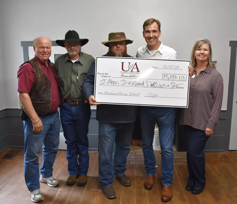 U of A Hope-Texarkana James Black School of Bladesmithing Receives Donation from Custom Knife Collectors Assoc.