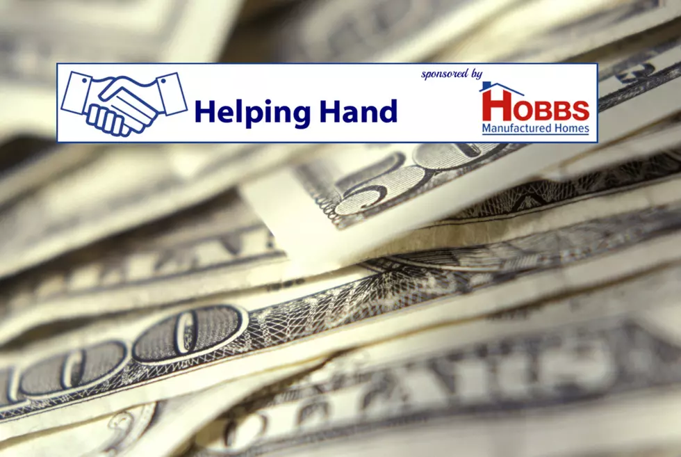 ‘Hobbs Helping Hand Contest’ –  January Winner