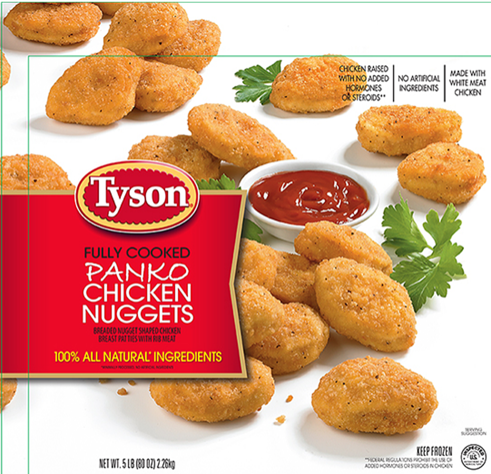 Tyson Foods Recalls Chicken Nuggets Due To Possible Foreign Matter Contamination