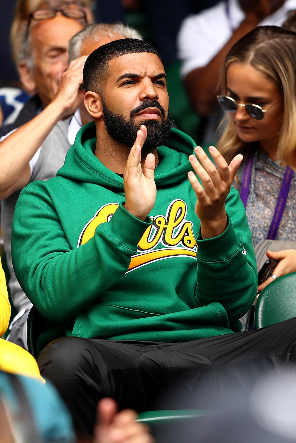 Can Exes Be Friends? Drake Cheers On Serena At Wimbledon