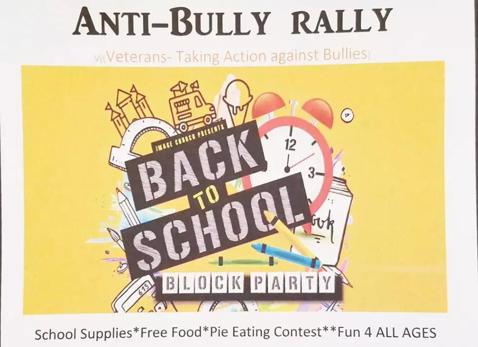Anti-Bully Rally &#038; Back-To-School Block Party