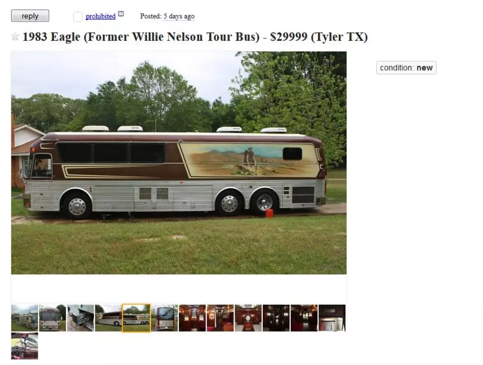 Willie Nelson&#8217;s Tour Bus Is For Sale On Craigslist