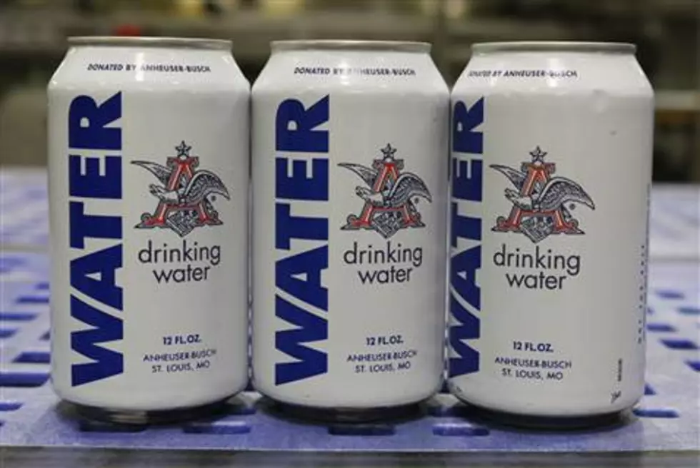 Anheuser-Busch Cans Water for Texas