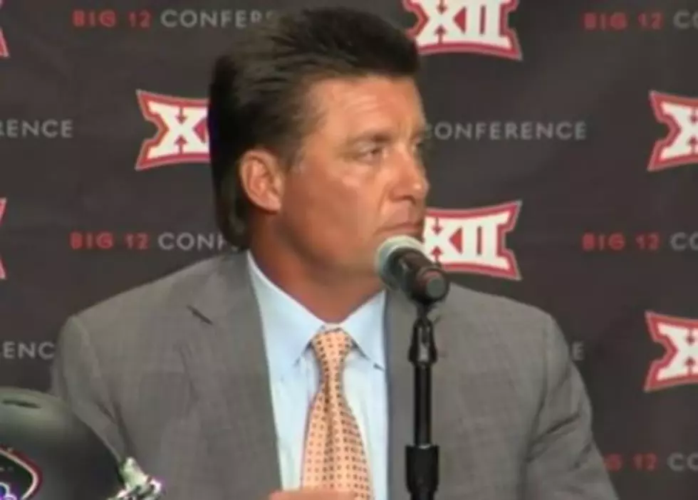 Oklahoma State Coach Mike Gundy’s Mullet Stole the Show at Big 12 Media Days
