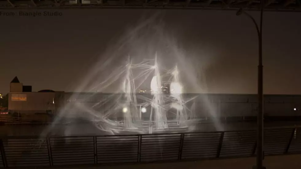 Mysterious Ghost Ship Appears In Philadelphia