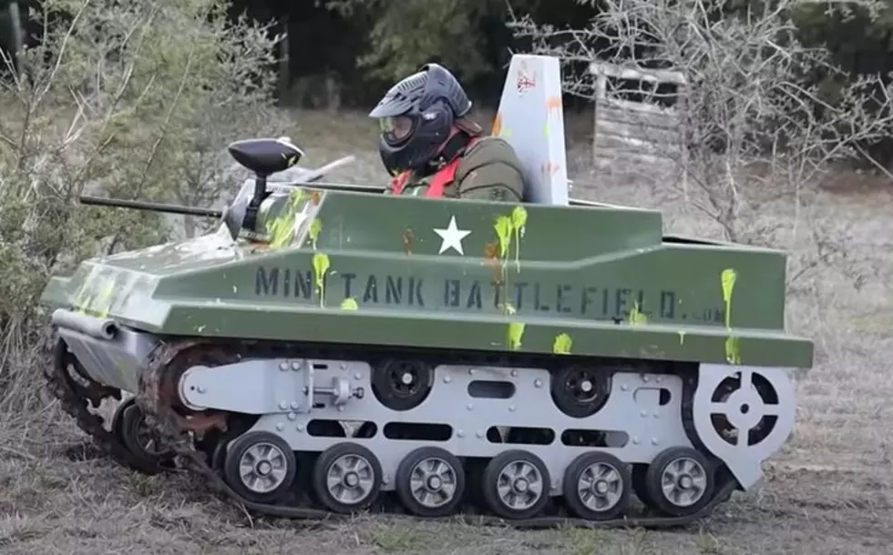 Mini Tank Paintball Battles Await You in Hico, Texas