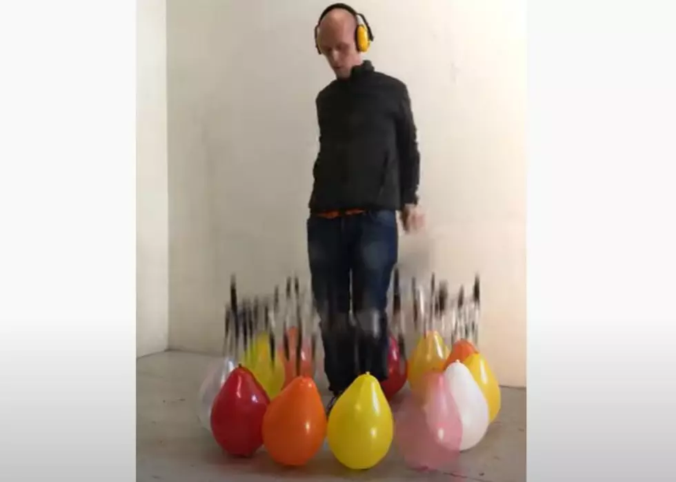 2 Minutes of Bombastic Balloon Bursting to Start Your Week