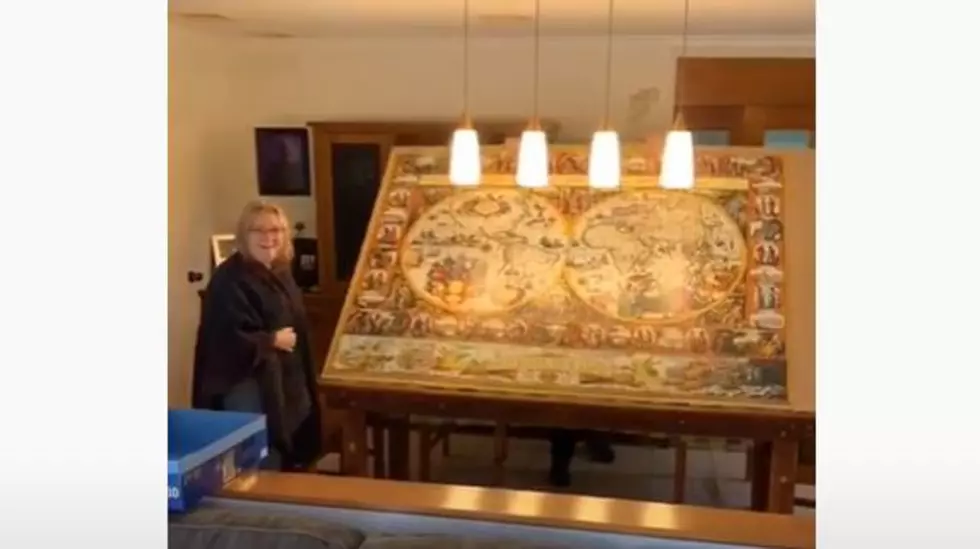 9,000 Piece Puzzle Becomes 9,000 Piece Pickup Game