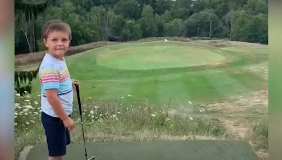 4-Year-Old Gets Hole In One on First Hole in West Virginia