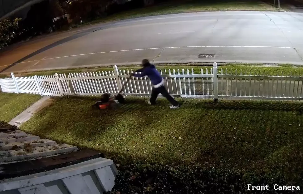 Burglar Caught Testing Out A Lawnmower Before Stealing It