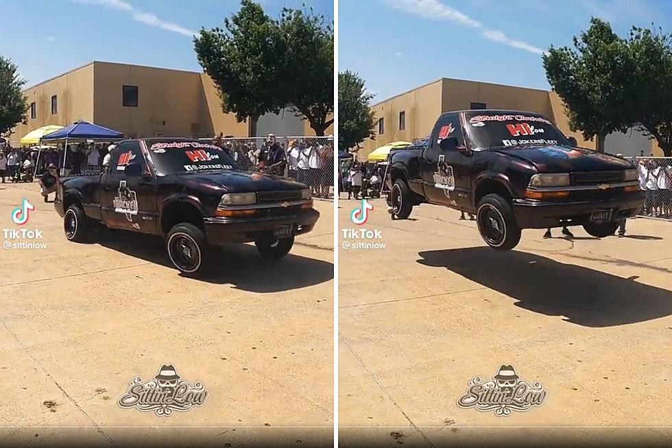 Watch this Texas Truck Jump Like a Baby Deer