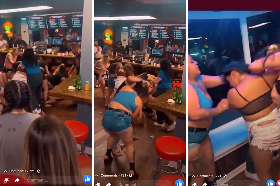 Texas Bar Erupts Into All Out Brawl With Fists And Hair Flying