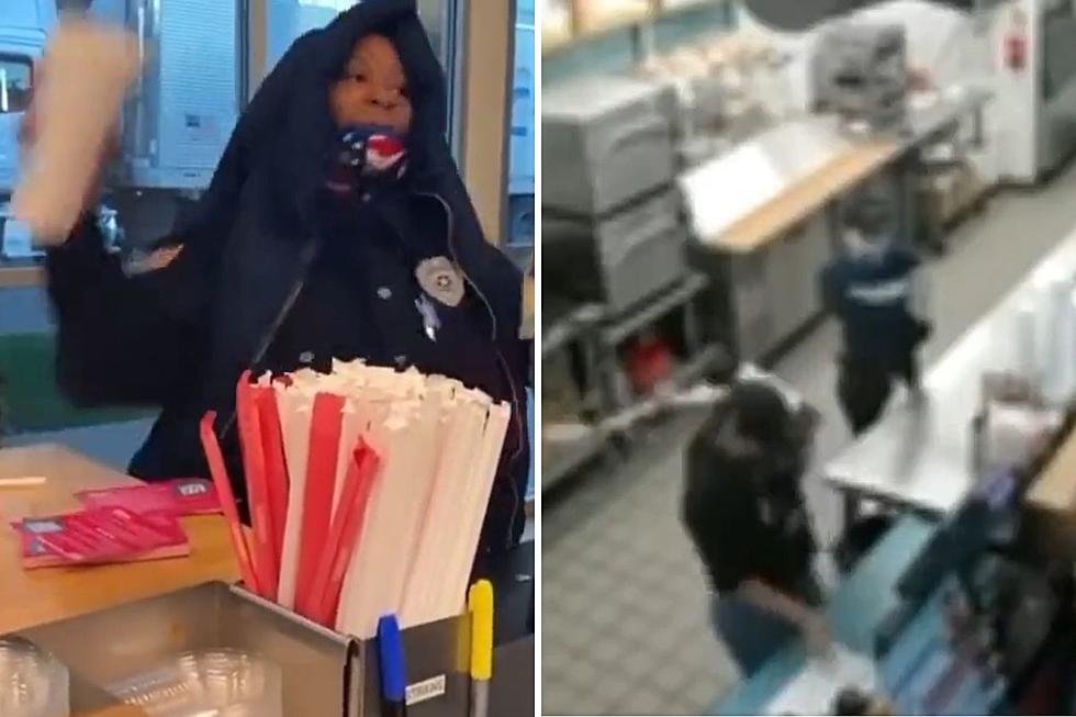 Texas Security Guard Hurls Smoothie at Cashier