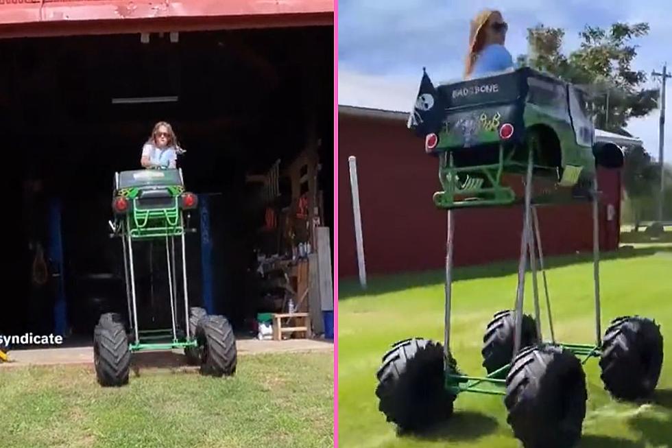 Small But Mighty: Texas Girl’s Mini Monster Truck
