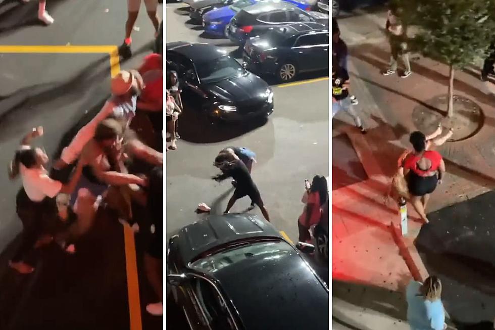 Chaos in Dallas, Texas: Melee Ensues With Flying Hair and Fists