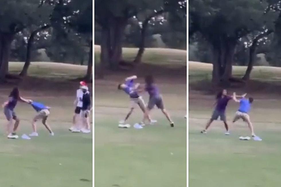 Texas Golf Course Clash Caught on Camera