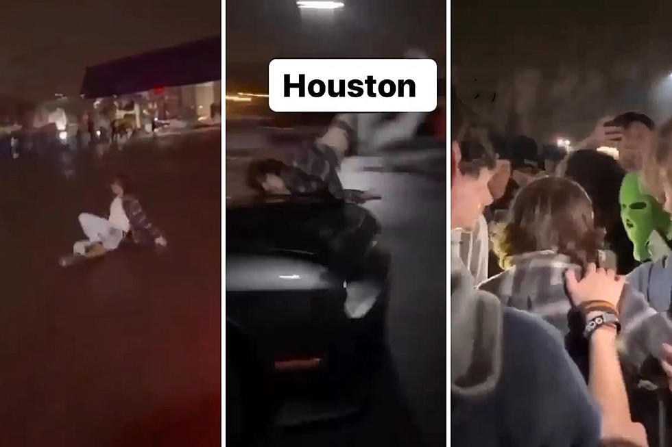 Disturbing Footage: Car Accident Involving Man in Texas