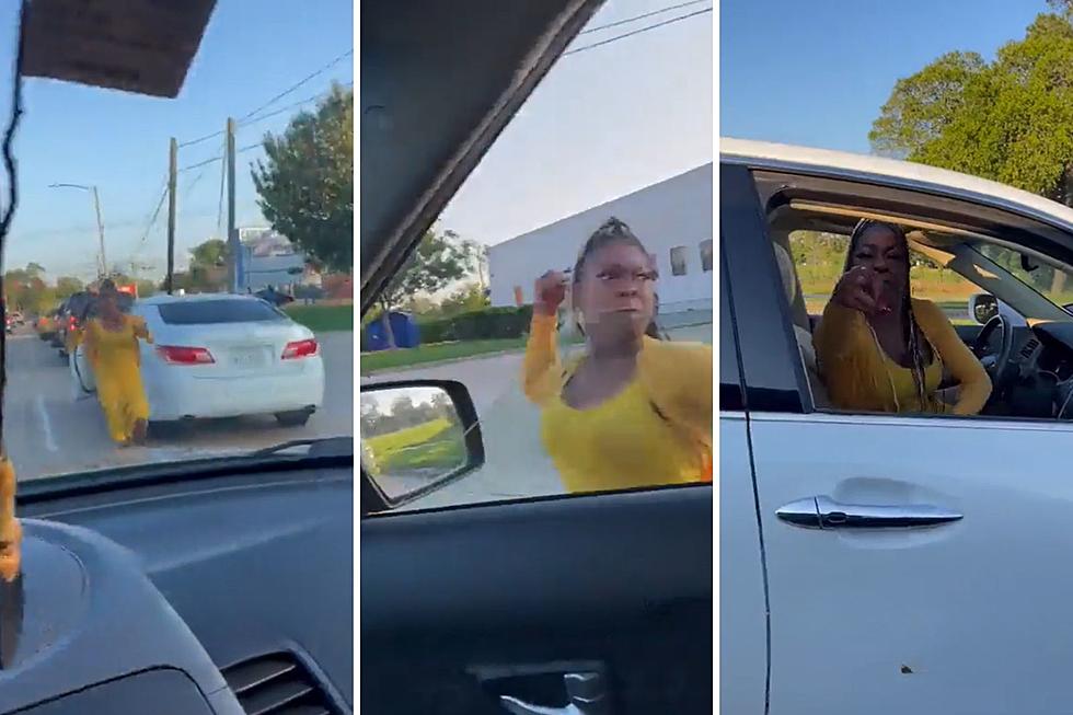 Texas Road Rage: Woman Punches Vehicle, Threatens More Violence