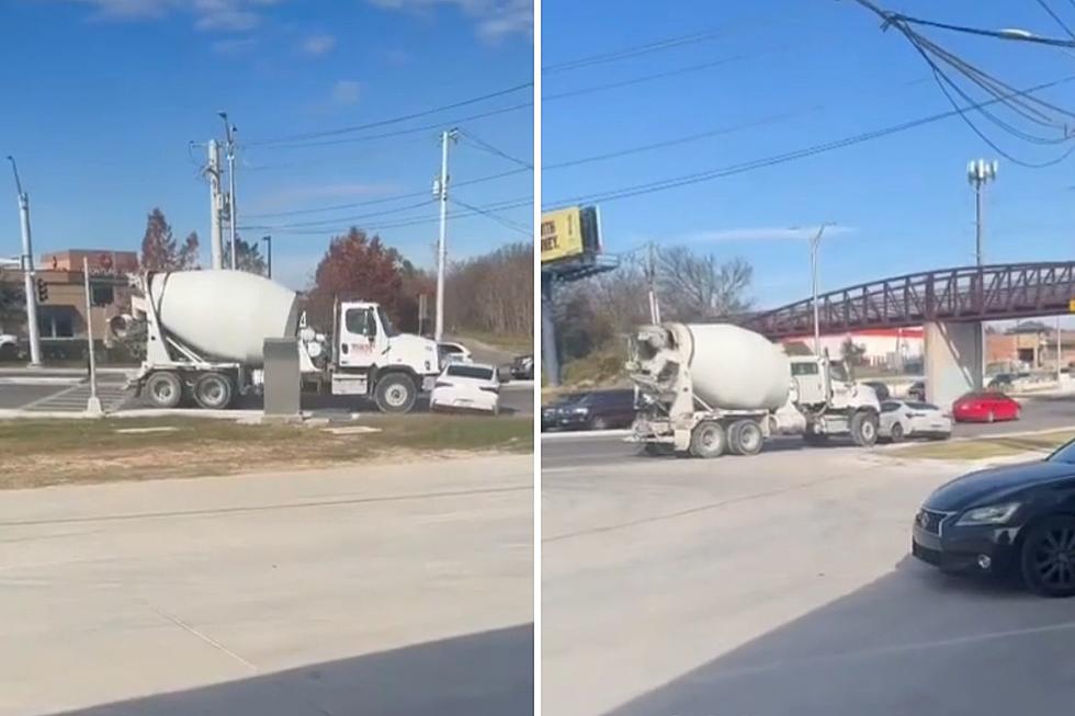 Dallas Streets Shocked as Cement Truck Bullies Car – Must See!