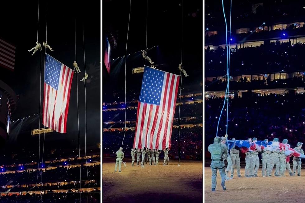 Texas Rodeo’s Epic Flag Entry in Houston