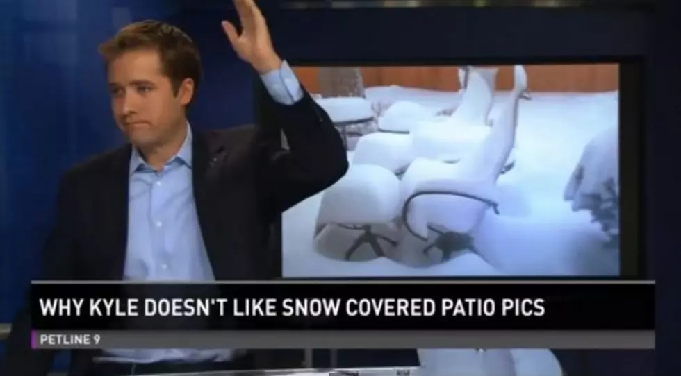 News Anchor Rants About Winter Patio Furniture Photos [VIDEOS]
