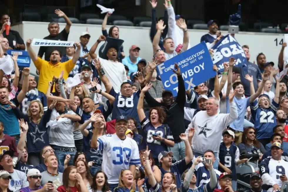 Study Reveals Dallas Cowboys have the Most Stable Fan Base in the NFL
