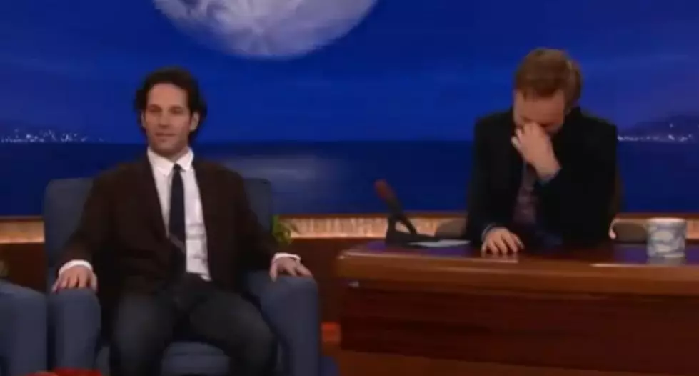Paul Rudd Pulls Off Successful 15-Year Prank on Conan [VIDEO]
