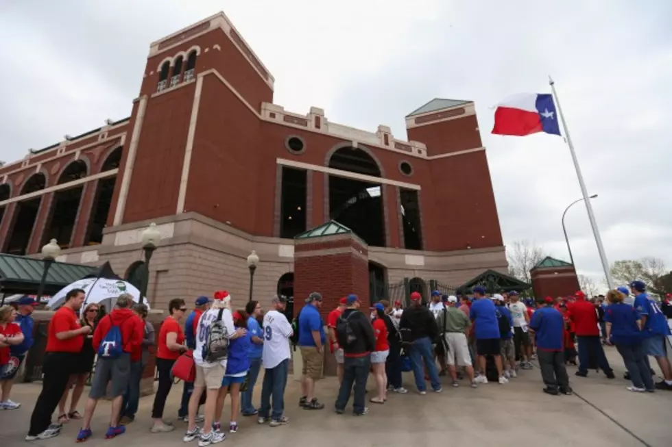 Rangers Fans Put Empty Beer Cans and Trash on Memorial Statue on Opening Day