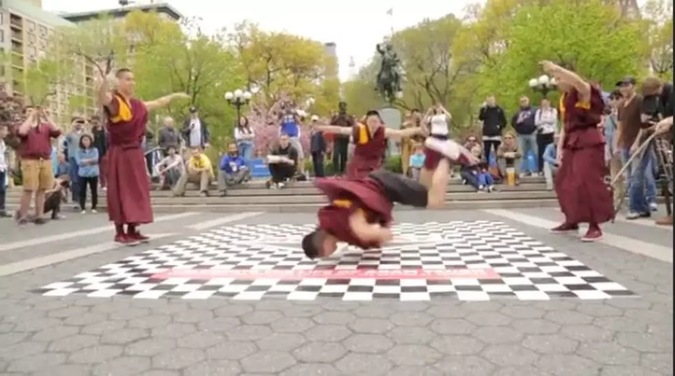 Buddhist Monks Breakdancing to Beastie Boys on MCA Day [VIDEO]