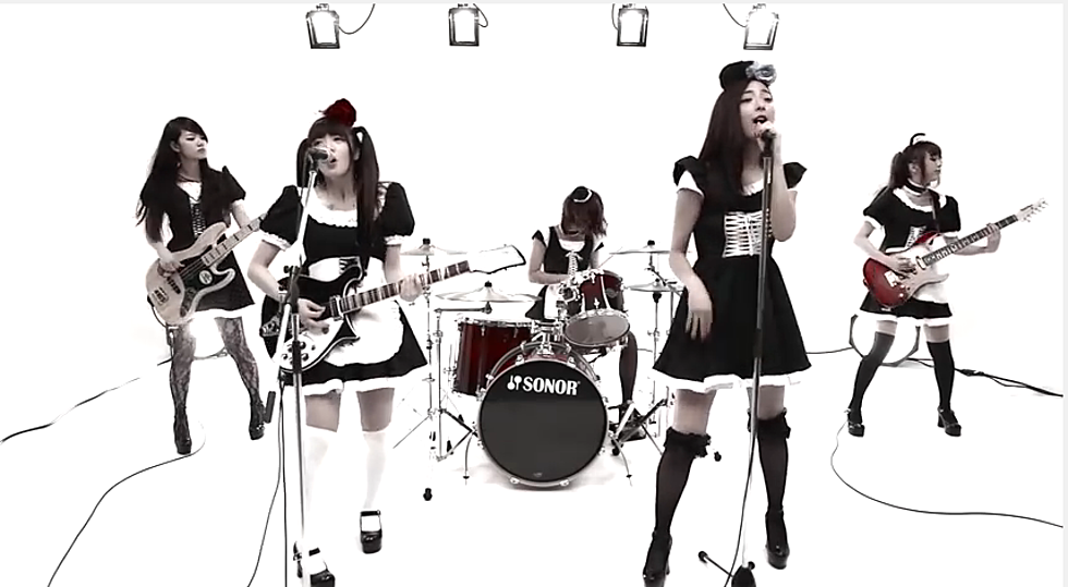 Japanese Metal Band Made Up of School Girls [VIDEO]
