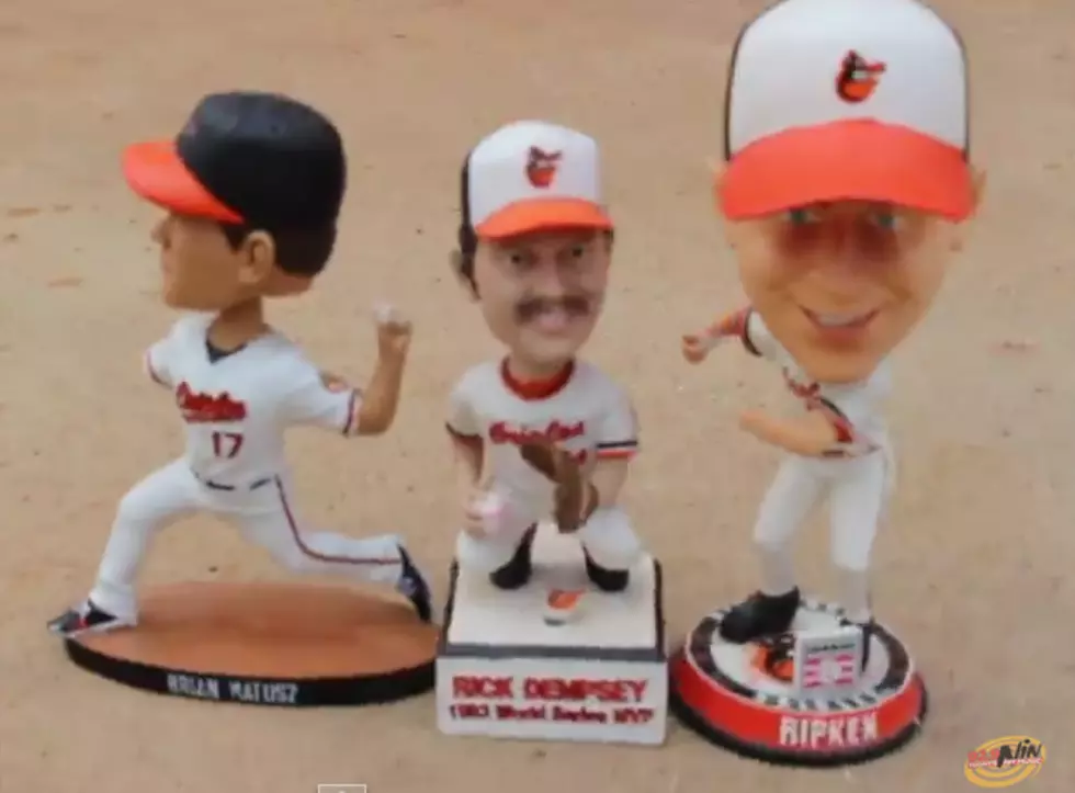 Throwing My Baltimore Orioles Bobble Heads Off the World’s Littlest Skyscraper [VIDEO]