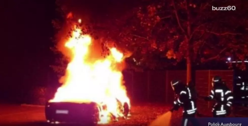 Spoiled Kid Burns His Ferrari So He Can Get a New One [VIDEO]