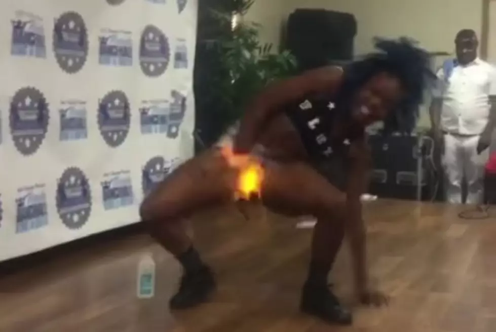 Florida Dancer Brings Whole New Meaning To ‘Fire Crotch’