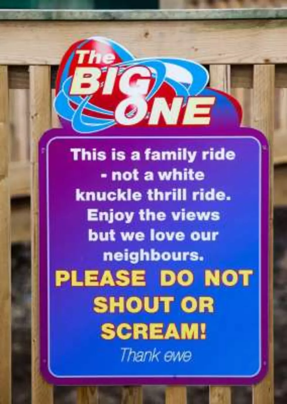 Theme Park Bans Screaming on a Roller Coaster