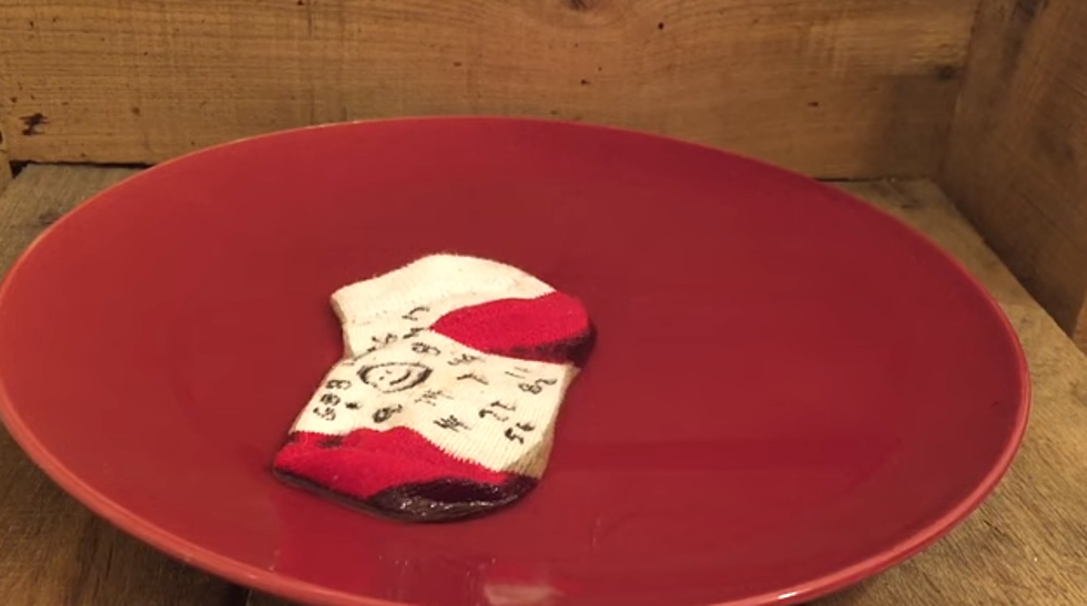 Watch Sulfuric Acid Melt a Sock With Ease