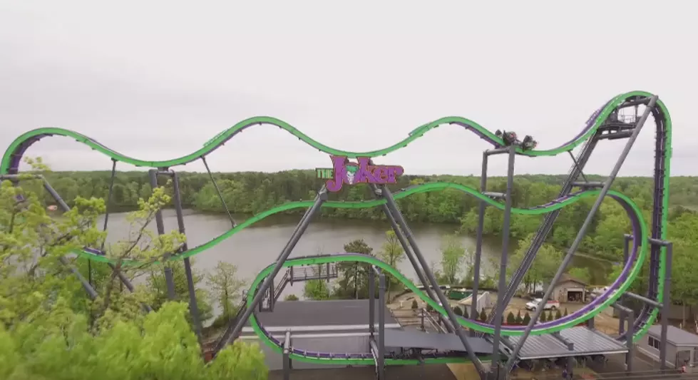 Six Flags Over Texas Adds Final Piece to New Joker Roller Coaster [VIDEO]