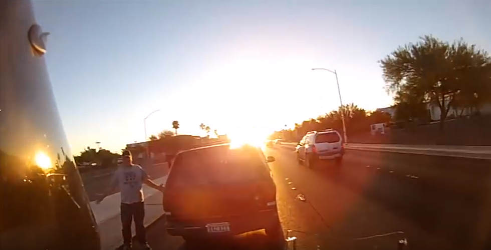 Dallas Cowboys Fan Has Severe Case of Road Rage on Motorcycle Driver [VIDEO]
