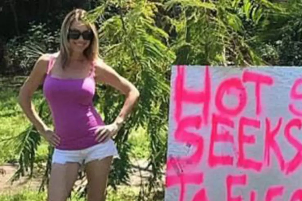 Florida Woman Uses &#8216;Hot and Single&#8217; Sign to Get Power Back On