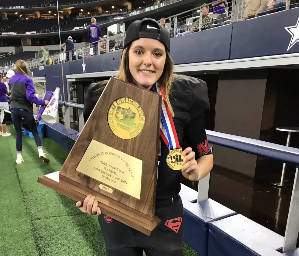 Texas Football Player First Female to Play and Score in State Title Game